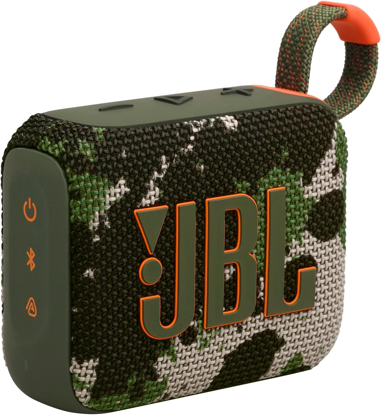 JBL GO 4 – Ultra-Portable Bluetooth Speaker with AURACAST, Powerful Sound, 7H Playtime & Sleek Design, JBLGO4SQUAD, Squad