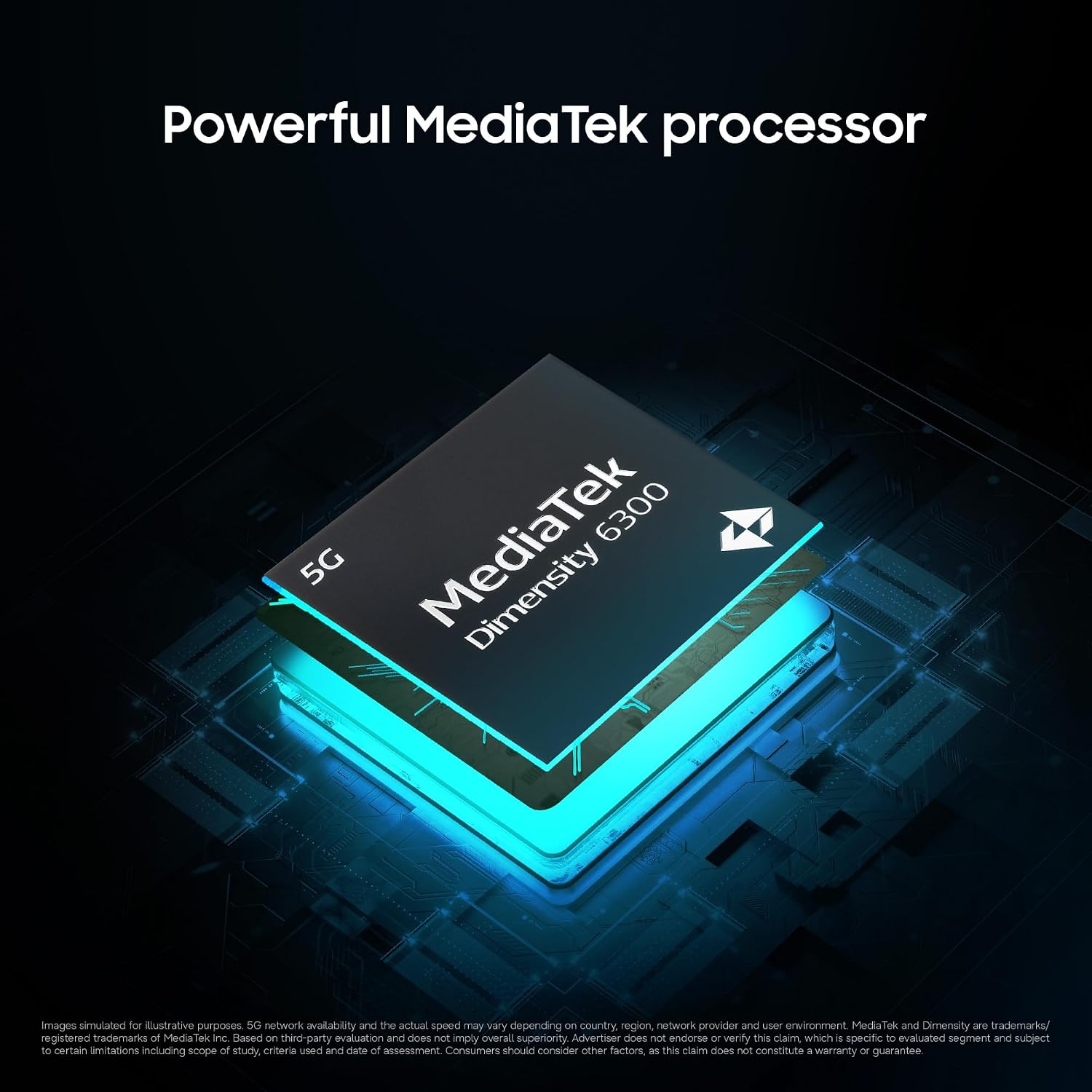 Samsung Galaxy M17e 5G Mobile (Blitz Blue, 6GB RAM, 128GB Storage) | Smoothest 120 Hz Refresh Rate| Monster 6000 mAh Battery | IP54 | 6 Gen OS Upgrades | AI | Gemini Live | Without Charger