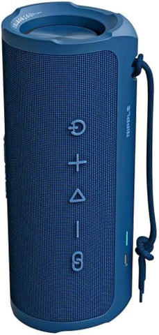 HiFuture Ripple BeatMaker IPX7 Portable Wireless Speaker, Blue, Bluetooth, One Size