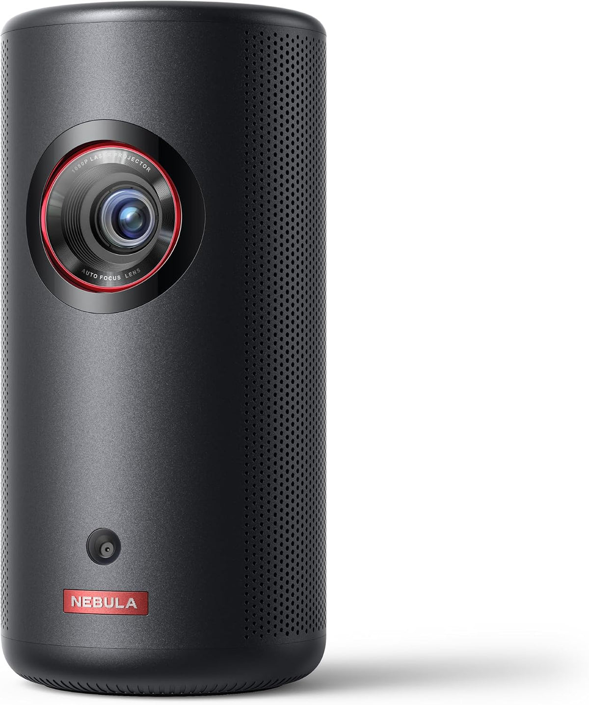 NEBULA Capsule 3 Laser Projector, Upgraded with Google TV and Official Netflix, Mini Smart TV Projector with Wi-Fi, Outdoor Portable Projectors, Dolby Digital, 120-Inch Screen, 2.5H Built-In Battery