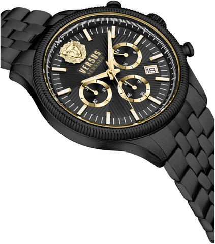 Versus Versace Colonne Chrono Collection Luxury Mens Watch Timepiece