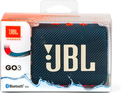 JBL Go 3 Portable Waterproof Speaker with JBL Pro Sound, Powerful Audio, Punchy Bass, Ultra-Compact Size, Dustproof, Wireless Bluetooth Streaming, 5 Hours of Playtime - Squad, JBLGO3SQUAD