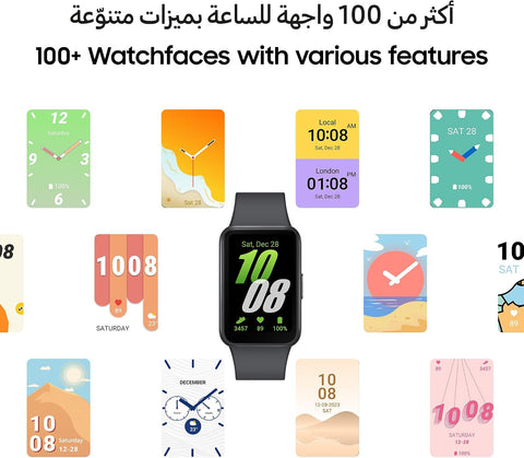 Samsung Galaxy Fit3 Smartwatch, Exercise and Sleep Tracking, Fall Detection, Bluetooth, 40mm, Gray