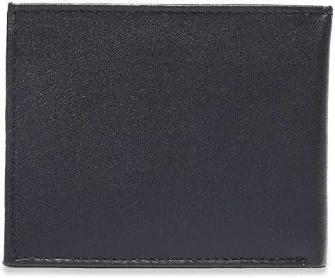 Bi-Fold Organised Wallet Flat Nappa Genuine and Smooth Leather Upper IM2021XDA0009-400-Navy Blue