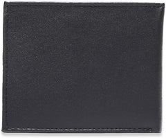 Bi-Fold Organised Wallet Flat Nappa Genuine and Smooth Leather Upper IM2021XDA0009-400-Navy Blue