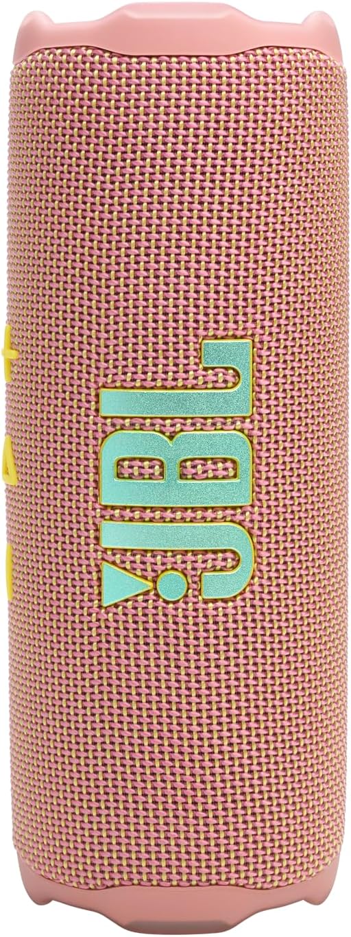 JBL Flip 7 - JBL Pro Sound with AI Sound Boost, up to 16 hours of playtime, multi-speaker connection via Auracast, and waterproof, dustproof, drop-proof design for all adventures – Pink.