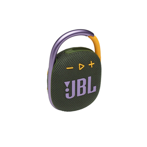 JBL Clip 4 Portable Bluetooth Speaker, 10H Battery, White, JBLCLIP4WHT