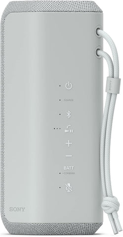 Sony SRS XE200 X Series Wireless Ultra Portable Bluetooth Speaker, IP67 Waterproof, Dustproof and Shockproof with 16 Hour Battery and Easy to Carry Strap, Light Gray New, SRSXE200/H
