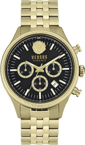 Versus Versace Colonne Chrono Collection Luxury Mens Watch Timepiece