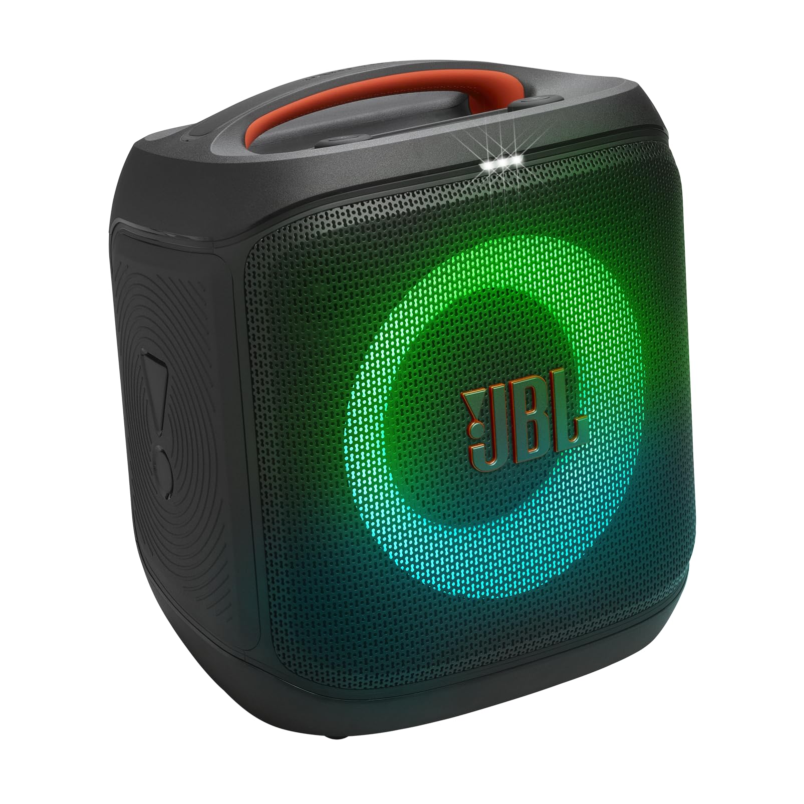 JBL PartyBox Encore 2 Portable Bluetooth Speaker with Wireless Mic and AI Boost, 15H Battery, Dynamic Lights, Auracast, Karaoke & Guitar Input, IPX4 Splashproof - JBLPBENCORE2UK