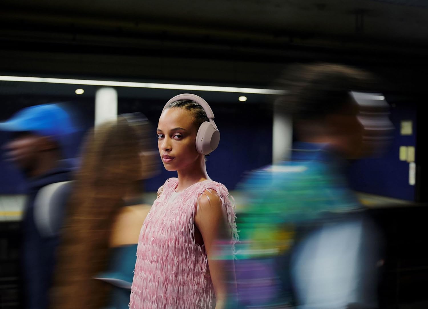 Sony WH-1000XM5 Industry Leading Noise Cancelling Wireless Headphones, Hi-Res Audio, Best Phone Call Quality, 30 Hours Battery Life, Wearing Detection, Alexa Voice Assistant, Multipoint - Pink
