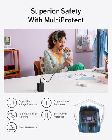 Anker USB C Plug, 25W USB C Charger with USB-C Cable, Supports PPS Fast Charging for Samsung S25/S24+/S24/S23, Ultra/S23+/S23/S22/S21/S20/Note20, iPhone 16/15 More, (5 ft Cable Included)