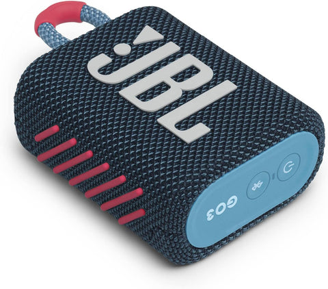 JBL Go 3 Portable Waterproof Speaker with JBL Pro Sound, Powerful Audio, Punchy Bass, Ultra-Compact Size, Dustproof, Wireless Bluetooth Streaming, 5 Hours of Playtime - Squad, JBLGO3SQUAD