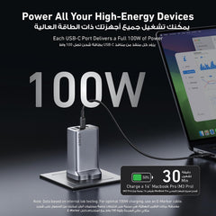 Anker Prime 100W USB C Charger, 3-Port Foldable and Compact GaN Charger, For MacBook Pro/Air, iPad Pro, iPhone 17/16 Series, Galaxy S26/S25/S24, Huawei, Pixelbook, Apple Watch, Xiaomi, Vivo and More