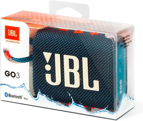 JBL Go 3 Portable Waterproof Speaker with JBL Pro Sound, Powerful Audio, Punchy Bass, Ultra-Compact Size, Dustproof, Wireless Bluetooth Streaming, 5 Hours of Playtime - Squad, JBLGO3SQUAD