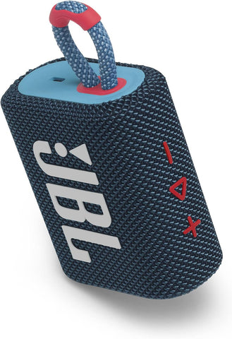 JBL Go 3 Portable Waterproof Speaker with JBL Pro Sound, Powerful Audio, Punchy Bass, Ultra-Compact Size, Dustproof, Wireless Bluetooth Streaming, 5 Hours of Playtime - Squad, JBLGO3SQUAD