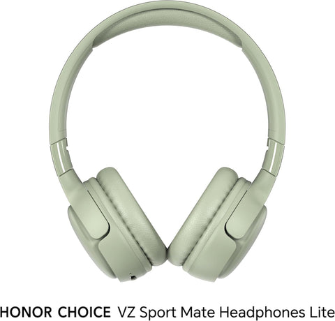 HONOR Choice Headphones Lite On-Ear Wireless Headphone with 40mm Deep Bass Driver, 82-Hour Battery Life, Dual-Device Connection, AI Call Noise Cancellation & Foldable Lightweight Design, Green