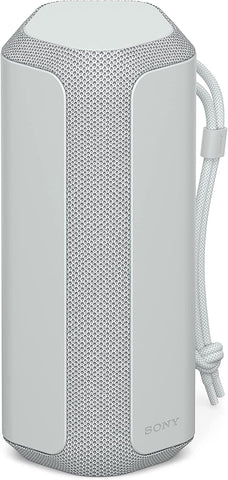 Sony SRS XE200 X Series Wireless Ultra Portable Bluetooth Speaker, IP67 Waterproof, Dustproof and Shockproof with 16 Hour Battery and Easy to Carry Strap, Light Gray New, SRSXE200/H