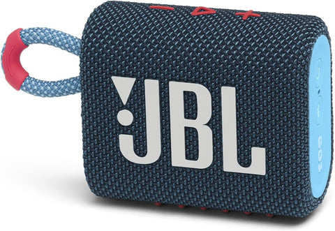 JBL Go 3 Portable Waterproof Speaker with JBL Pro Sound, Powerful Audio, Punchy Bass, Ultra-Compact Size, Dustproof, Wireless Bluetooth Streaming, 5 Hours of Playtime - Squad, JBLGO3SQUAD