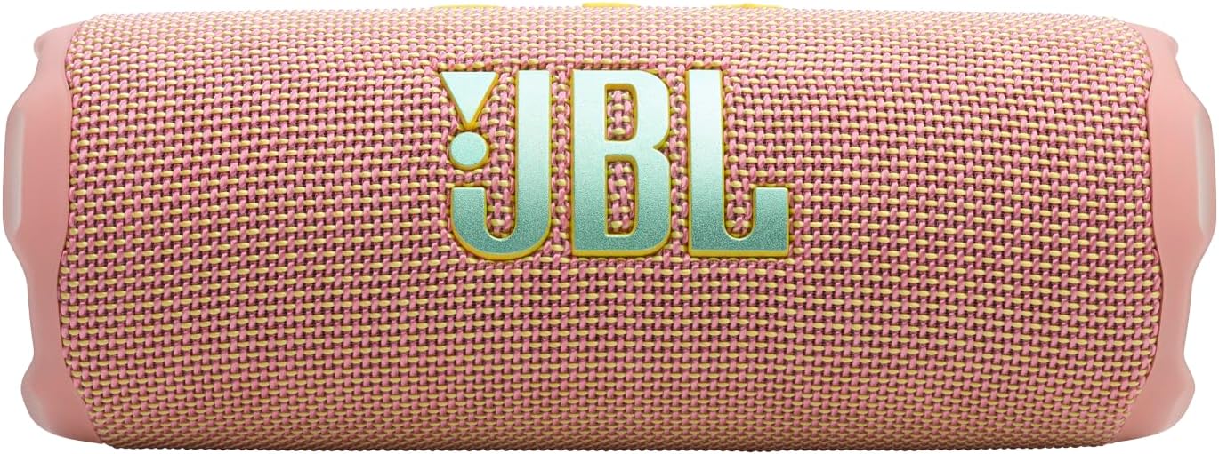 JBL Flip 7 - JBL Pro Sound with AI Sound Boost, up to 16 hours of playtime, multi-speaker connection via Auracast, and waterproof, dustproof, drop-proof design for all adventures – Pink.