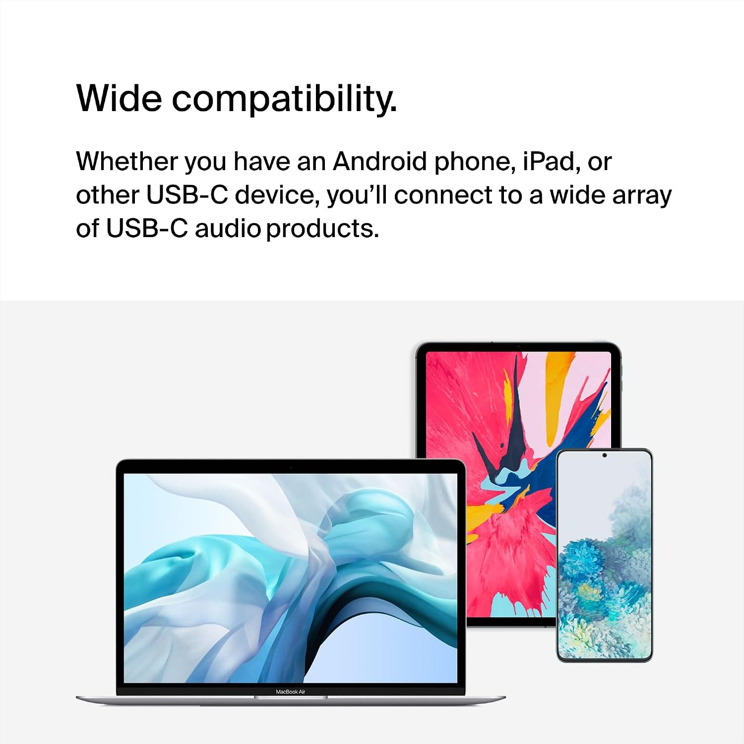 Belkin RockStar USB-C Audio + Charge Adapter, Headphone Adapter w/ USB-C 60W Power Delivery Fast Charging for iPhone 16, iPad Pro, Galaxy, Note, Google Pixel, LG, Sony, OnePlus, and More - White