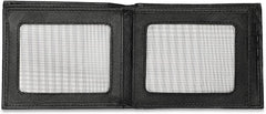 Bi-Fold Organised Wallet Flat Nappa Genuine and Smooth Leather Upper IM2021XDA0001-001-Black