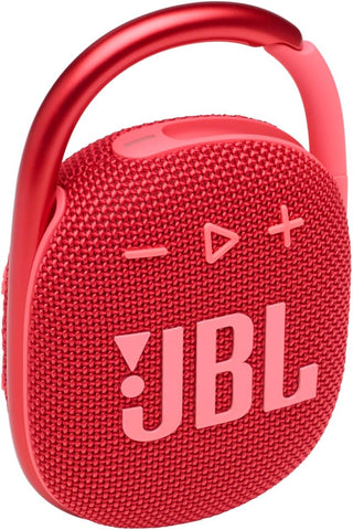 JBL Clip 4 Portable Bluetooth Speaker, 10H Battery, White, JBLCLIP4WHT