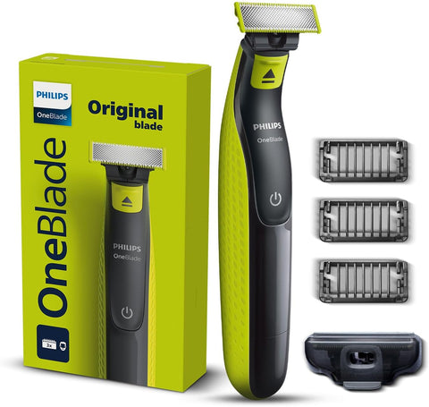 Philips OneBlade Turbo2X QP2724/10 Hybrid Trim, Edge, Dual Protech Tech Shaving Suitable for all skin types and hair thickness