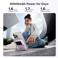 UGreen Powerbank Robotic 10000 Mah Pd 20W Magnetic With Stan