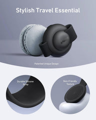 Anker MagSafe Compatible MagGo UFO 3-in-1 Charger, iPhone 17 Wireless Charging Station, 15W Qi2 Certified, Foldable Travel Charging Pad, for iPhone 17/16/15, AirPods, Apple Watch (Not a Power Bank)