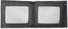Bi-Fold Organised Wallet Flat Nappa Genuine and Smooth Leather Upper IM2021XDA0002-400-Navy Blue