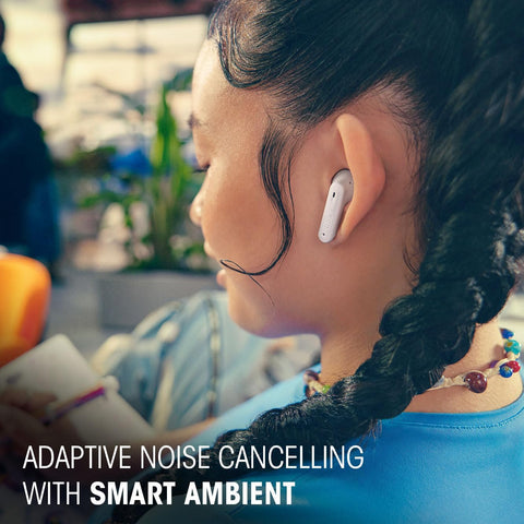 JBL TUNE FLEX 2 True Wireless Adaptive noise cancelling with Smart Ambient, Up to 48 hours total playback, IP54 dust and water resistant, JBLTFLEX2GBLK, GBlack