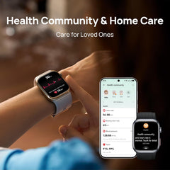 HUAWEI WATCH D2 Smartwatch, 1.82" AMOLED Touch display, Blood Pressure Monitoring, Slim Design, Bluetooth Calling, Compatible with iOS Android, 6 months HUAWEI care+, Black