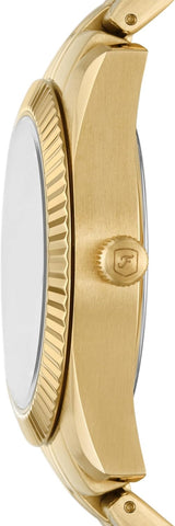 Fossil Women's Scarlette Mini Quartz Stainless Steel Three-Hand Watch, Color: Gold/Gold (Model: ES5338)