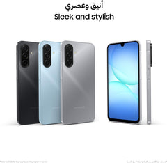 Samsung Galaxy A17 LTE, Android Smartphone, 128GB Storage, 4GB RAM, Black, 6x OS Upgrades, Large Display, 50MP OIS Camera (UAE Version)