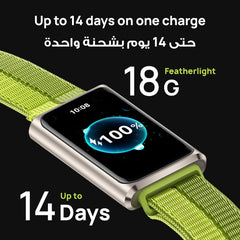 HUAWEI Band 11 PRO Smart Watch, AMOLED Display, Sleep & Stress monitoring Smart Watch, Upto 14 Days Battery, 50m Water Resistance, Precision Fitness & Health Tracker, Android&iOS compatible, Black