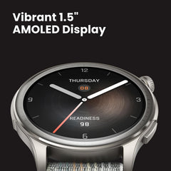 Amazfit Balance Smart Watch, AI Fitness Coach, Sleep & Health Tracker with Body Composition, GPS, Alexa Built-in, Bluetooth Calls, 14-Day Battery, 1.5" AMOLED Display, for Android/iPhone, Grey
