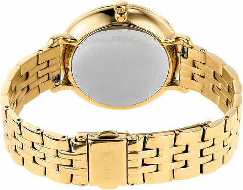 Fossil Women's Jacqueline Stainless Steel Multifunction Watch, Gold Moonphase, One Size, Jacqueline Multifunction Stainless Steel Watch - ES5167