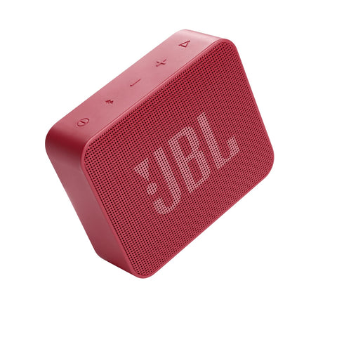 JBL Go Essential Portable Waterproof Speaker, Original JBL Pro Sound, Big Audio and Rich Bass, IPX7 Waterproof, Wireless Streaming, 5 Hours of Battery - Red, JBLGOESRED, Bluetooth