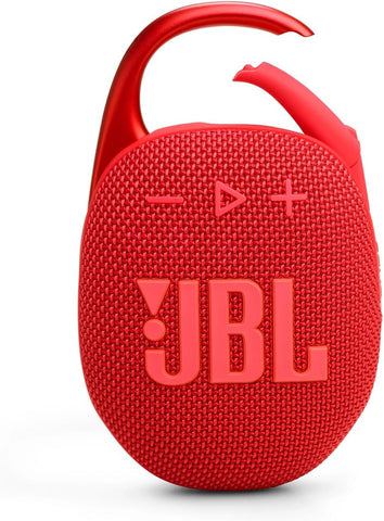 JBL [Upgraded] Clip 5 Ultra-portable waterproof speaker with AURACAST, Powerful Audio, Dustproof, Wireless Bluetooth Streaming, 12 Hours of Playtime, Pink