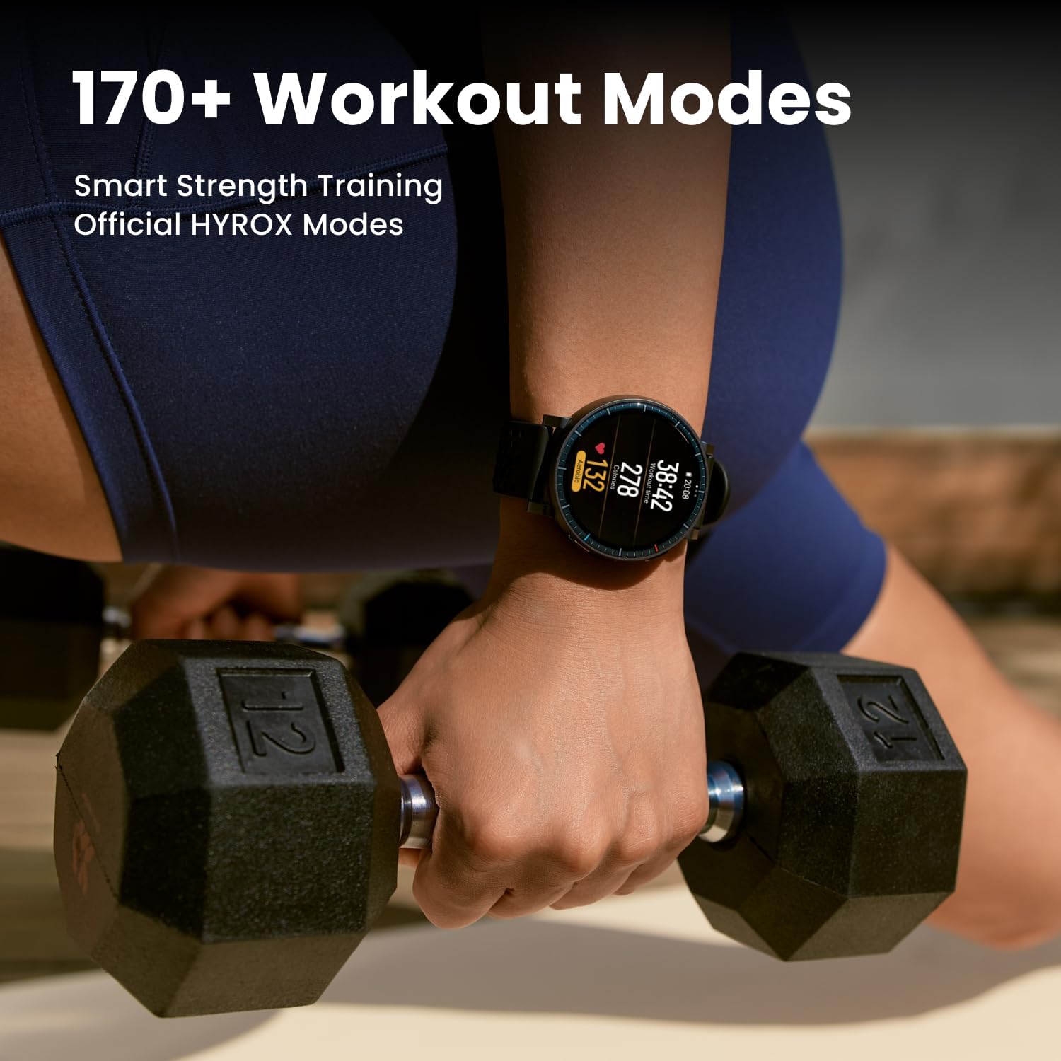 Amazfit Active Max Smartwatch 1.5 Inch AMOLED Display, 25 Day Battery, Offline Maps, NFC, GPS, 4GB Memory, 170+ Sports Modes, 5 ATM Water Protection, Heart Rate & Sleep Tracking for Android & iPhone