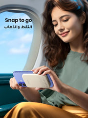 UGREEN Magsafe Power Bank 5000mAh Ultra-Mini Wireless Power Bank PD 15W | Ultra-Slim, skin-friendly, ergonomic design, flight-safe, PD 15W Wired Charging, Qi 7.5W Magnetic for iPhone 17/16/15/14/13