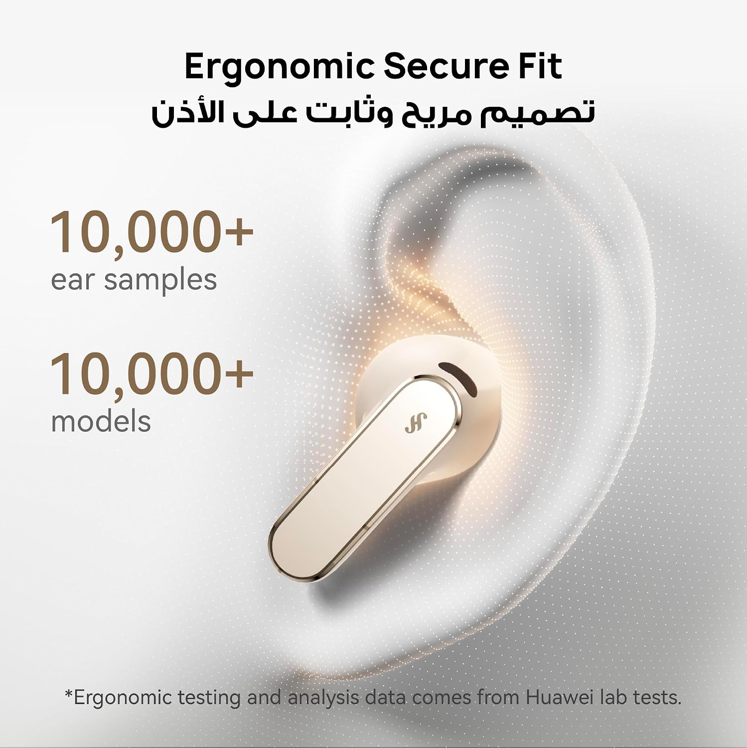 Huawei Freebuds Pro 5, Dual Driver Ultra-Immersive Sound, 38hrs Battery Life, AI Noise Cancellation (220% Improvement), Water & Dust Proof (IP 57), Stable &Clear Calls, Perfect Ear Fit. White-55038661