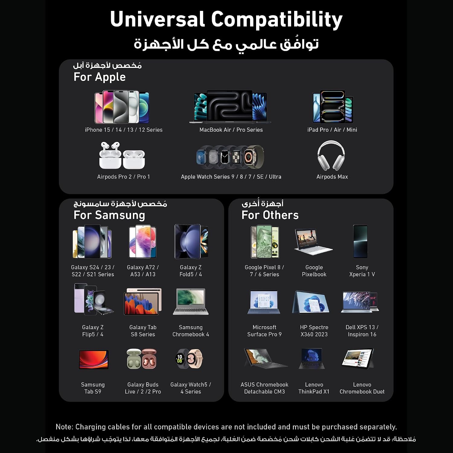 Anker Prime 100W USB C Charger, 3-Port Foldable and Compact GaN Charger, For MacBook Pro/Air, iPad Pro, iPhone 17/16 Series, Galaxy S26/S25/S24, Huawei, Pixelbook, Apple Watch, Xiaomi, Vivo and More