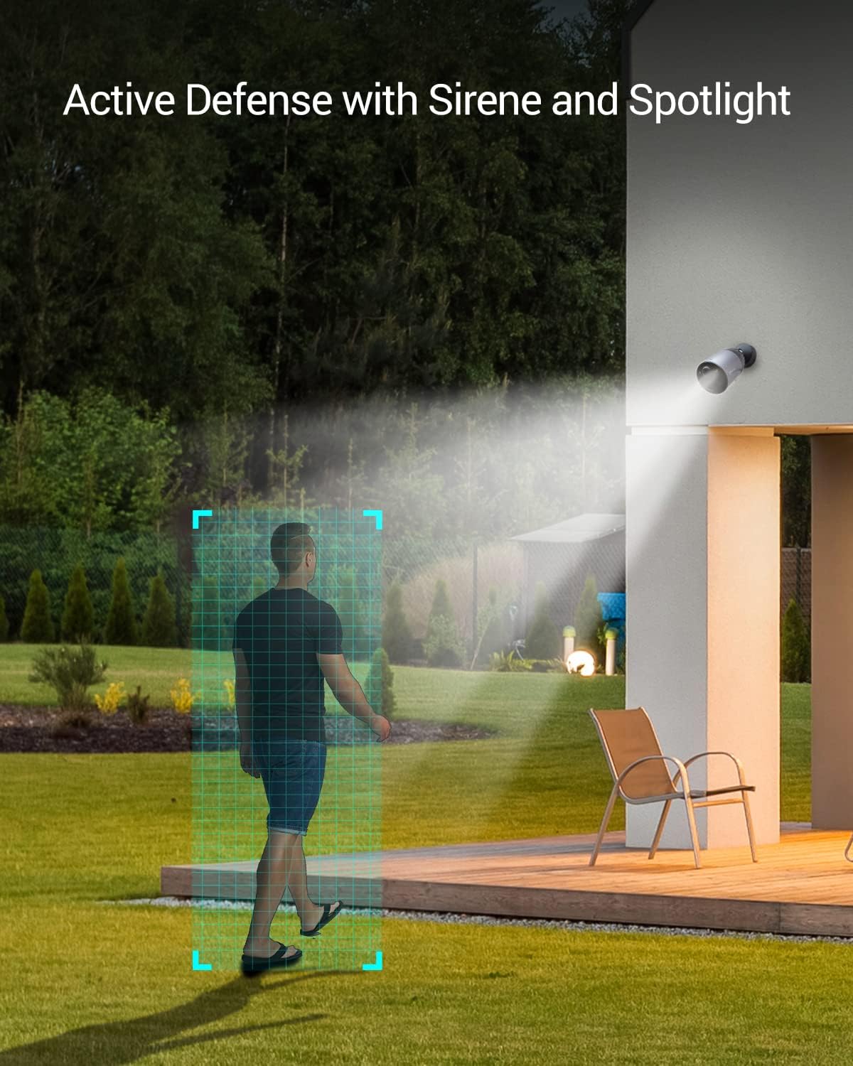 EZVIZ BC1C 2MP KIT Security Camera Outdoor Wireless, Large Rechargable Battery, Free 32 GB Local Storage, PIR Motion Detection, Two-way Talk, Colour Night Vision, Waterproof, H.265(BC1C 2MP KIT)