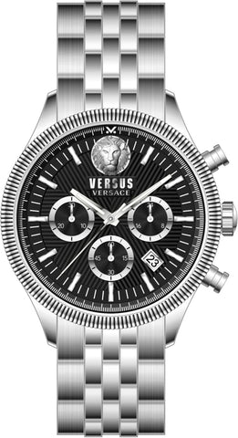 Versus Versace Colonne Chrono Collection Luxury Mens Watch Timepiece