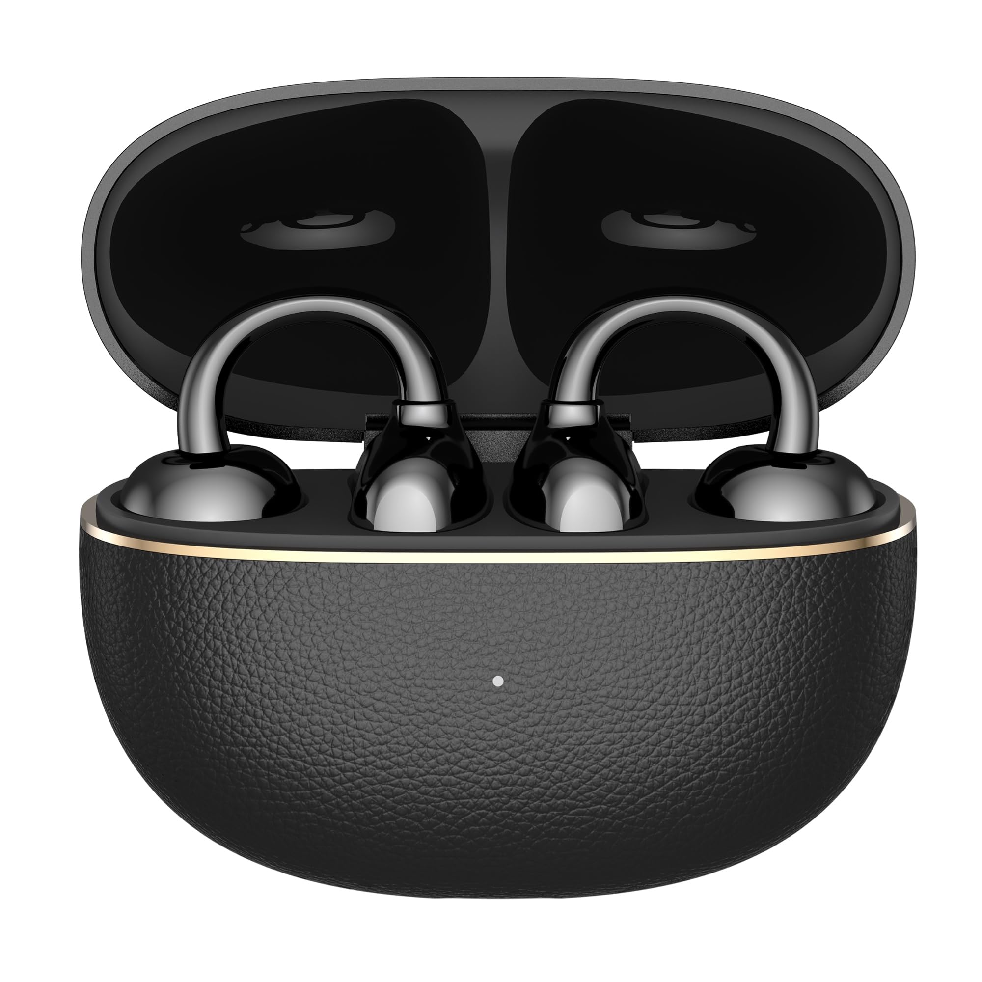 HONOR Choice Earbuds Clip 2 Pro, Open-Ear Wireless Earphones with Titanium Arch Bridge 2.0, 44-Hour Battery Life, 12mm Dual-Magnetic Drivers, Wireless Charging Support, IP54 Water Resistant, Rose Gold