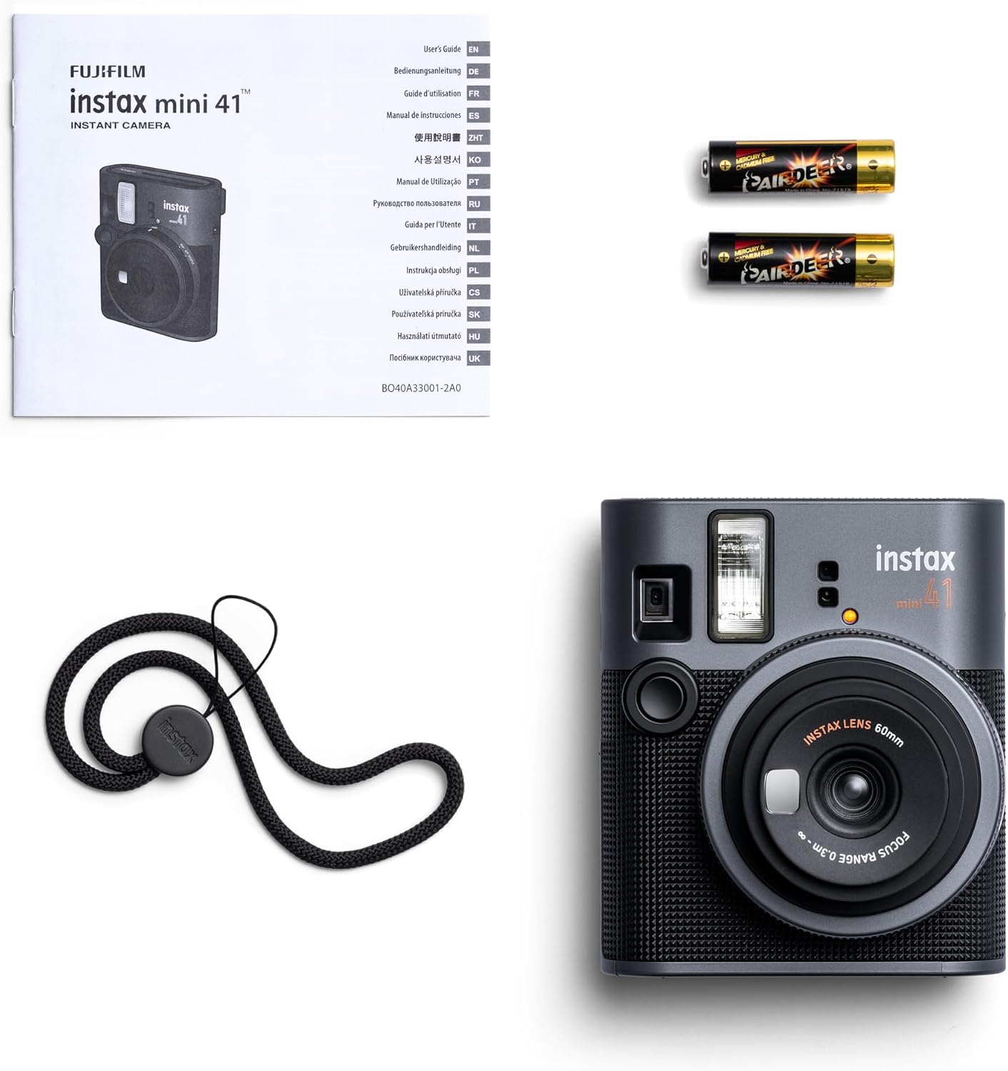 FUJIFILM INSTAX MINI 41 Instant Camera