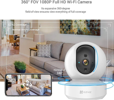Hikvision (Ezviz) Smart Home Camera 4MP CS-TY1 Compatible Compitable with JK Vision BNC
