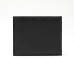 Bi-Fold Organised Wallet Flat Nappa Genuine and Smooth Leather Upper IM2021XDA0001-001-Black